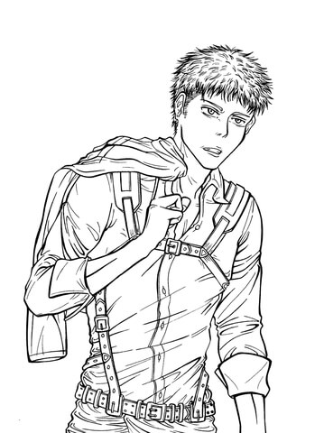 Jean Kirschtein Coloring Page